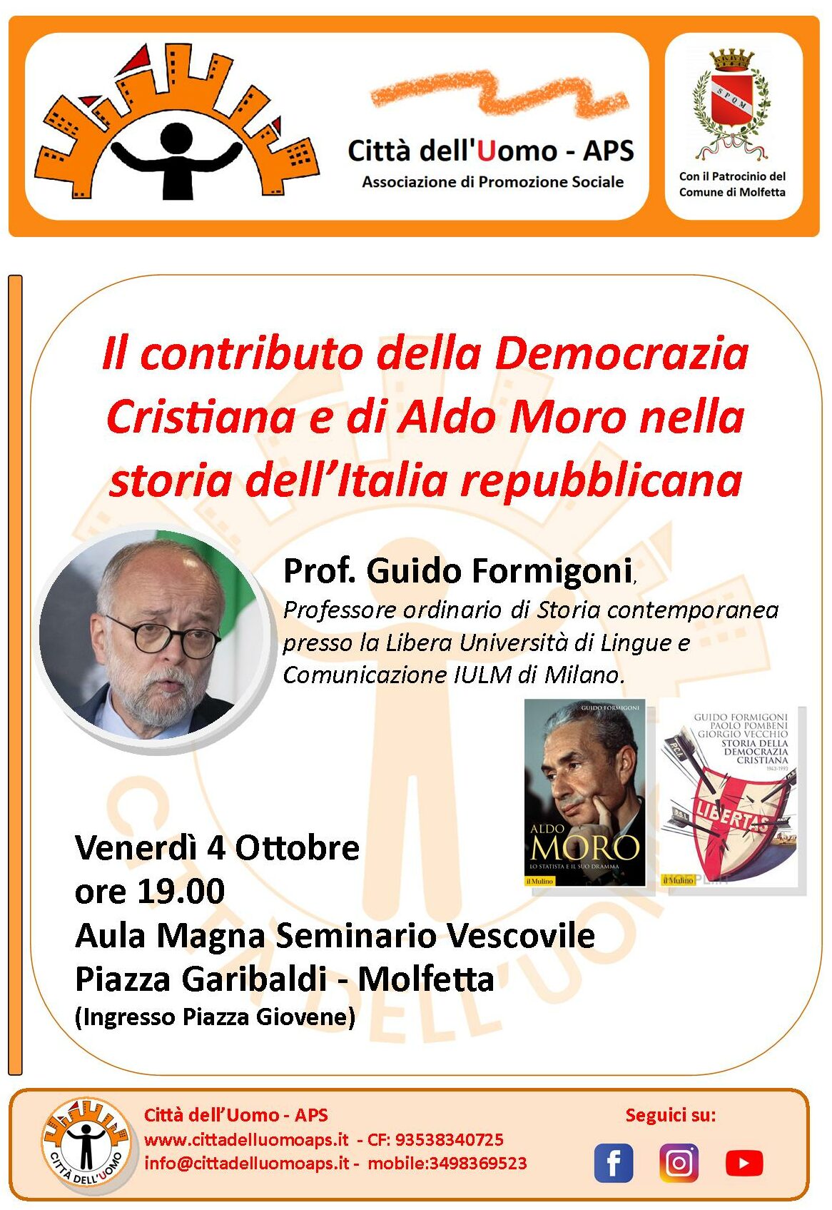 Il contributo della Democrazia Cristiana e di Aldo Moro nella storia dell’Italia repubblicana